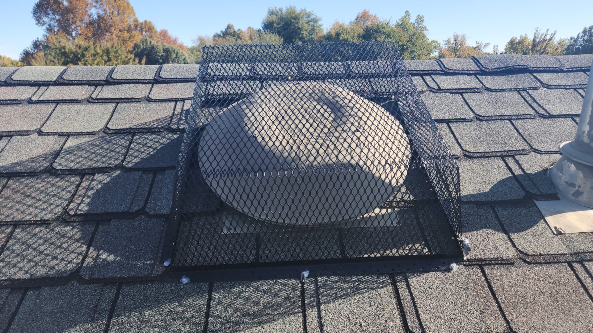 Roof Vent Guard 30x30x12 (Black) 3 Pack - Image 2